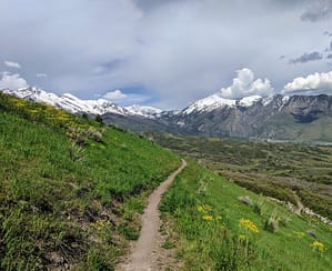 Mountain biking